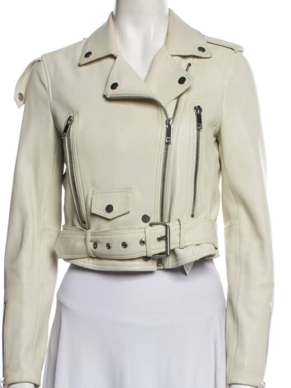 LTH leather jacket cropped size S